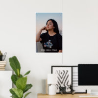 Benutzerdefinierter Fotoposter, Personalisierter W