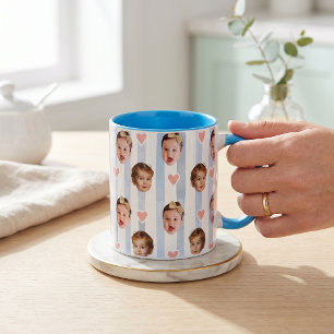 Benutzerdefinierter Fotostreifenbecher   Süßes Bab Tasse