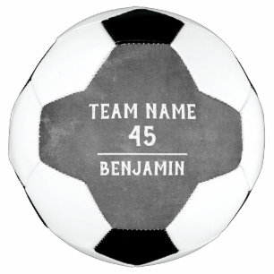 Benutzerdefinierter Fußballball mit Teamname Fußball