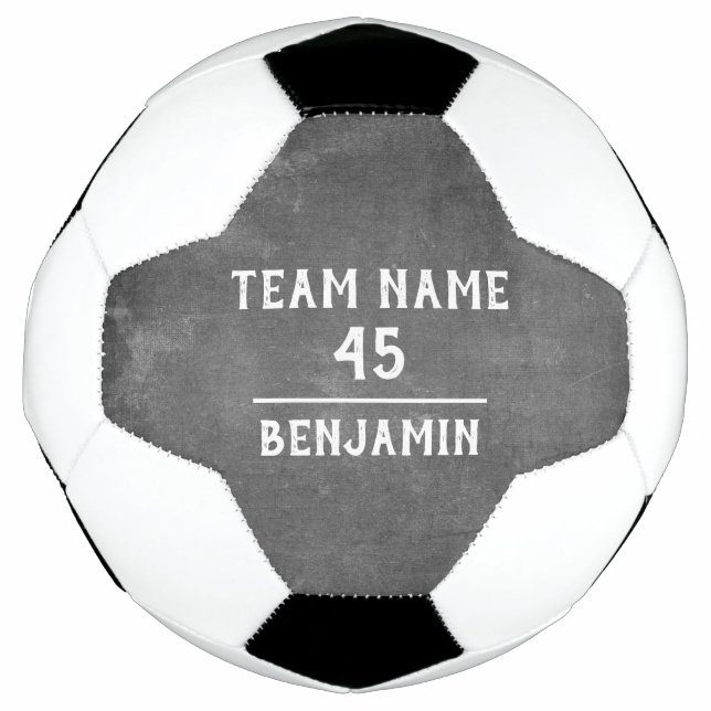 Benutzerdefinierter Fußballball mit Teamname Fußball (Vorderseite)