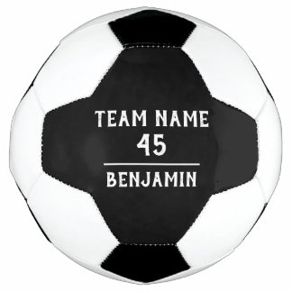 Benutzerdefinierter Fußballball mit Teamname Fußball