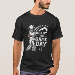 Benutzerdefinierter Fußballtanz Nr. 1 Personalisie T-Shirt