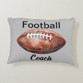 Benutzerdefinierter Fußballtrainer Dekokissen