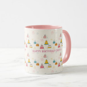 Benutzerdefinierter Geburtstagsbecher – Schwebende Tasse