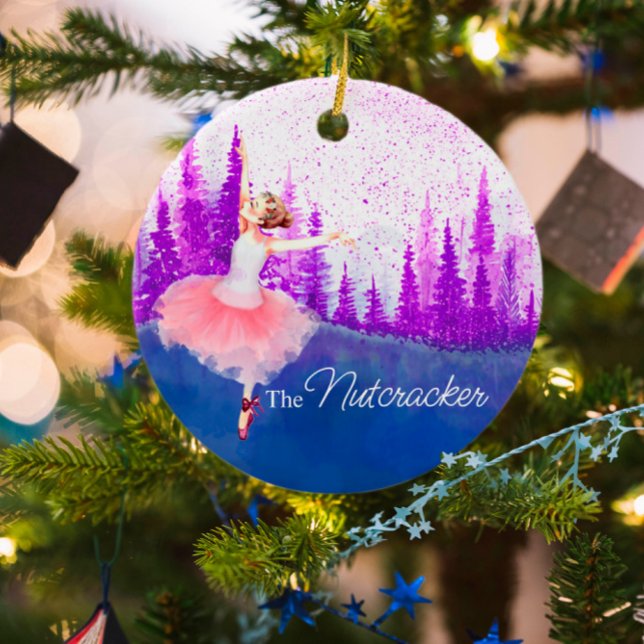 Benutzerdefinierter Gedenkensatz für Nutcracker Ba Keramik Ornament (Von Creator hochgeladen)