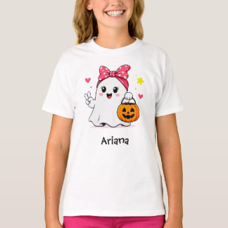 Benutzerdefinierter Geist-Toddler (Mädchen) T-Shirt