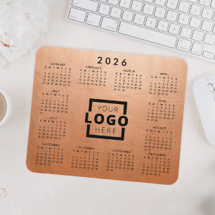 Benutzerdefinierter Geschäft-Logo Firmenkalender 2 Mousepad