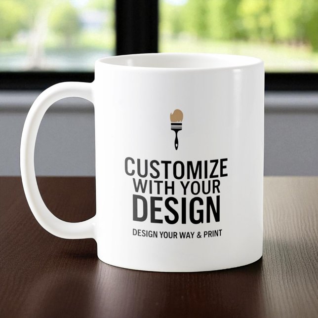 Benutzerdefinierter Geschäftsleerzeichen Firmenbra Kaffeetasse (Von Creator hochgeladen)