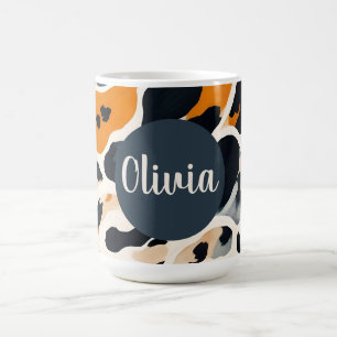 Benutzerdefinierter Giraffen-Tierdruck Kaffeetasse