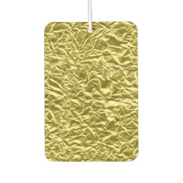 Benutzerdefinierter Goldfolieneffekt Autolufterfrischer