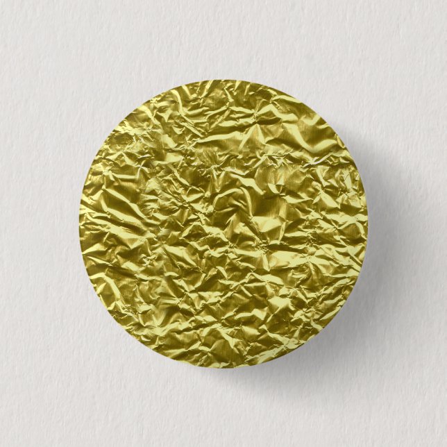 Benutzerdefinierter Goldfolieneffekt Button (Vorderseite)