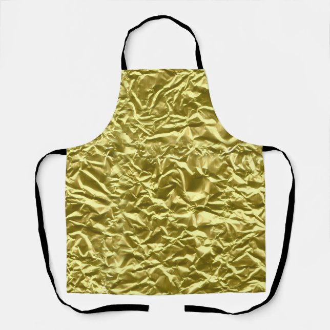 Benutzerdefinierter Goldfolieneffekt Schürze (Vorderseite)