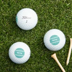 Benutzerdefinierter Golfer Sport Klassiker Name Mo Golfball