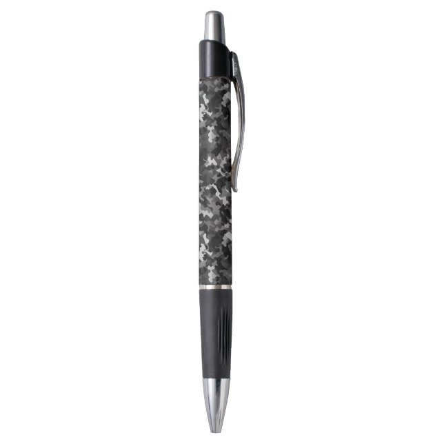 Benutzerdefinierter Grip-Tinte Pen-Emmy-Black-Camo Kugelschreiber (Unterseite (Vertikal))