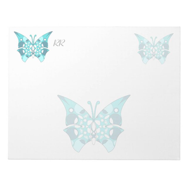 Benutzerdefinierter großer Editor mit Musterhinter Notizblock (Vorderseite)