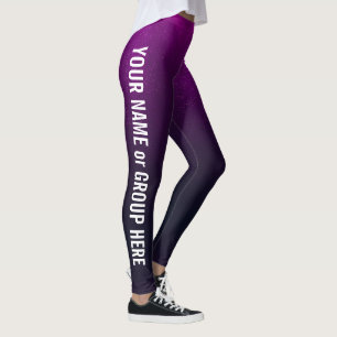 Benutzerdefinierter Gruppenname und Leggings für 