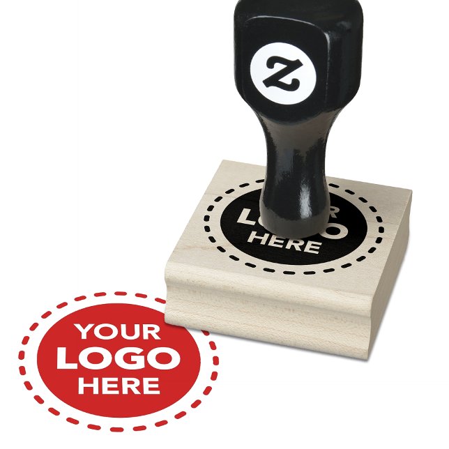 Benutzerdefinierter Gummistempel mit Logo zur Mark (Von Creator hochgeladen)