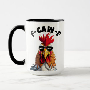 Benutzerdefinierter Hahn Humor Tasse - Cocky Zitat