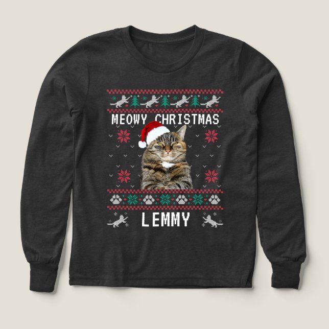Benutzerdefinierter hässlicher Weihnachtspullover  (Design Vorderseite)