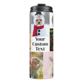 Benutzerdefinierter Haustier-Foto-Tumbler | Fotos  Thermosbecher