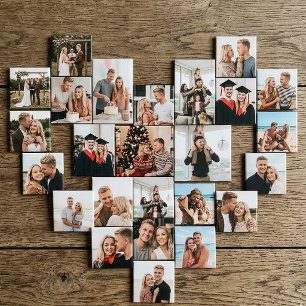 Benutzerdefinierter Hochzeits-Fotomagnet, Familien Magnet