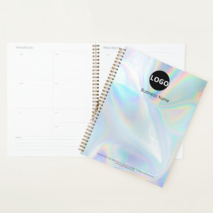 Benutzerdefinierter Holografie-Logo-Zeitplan Planer