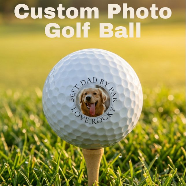 Benutzerdefinierter Hund Foto Golfball – Bester Va (Von Creator hochgeladen)