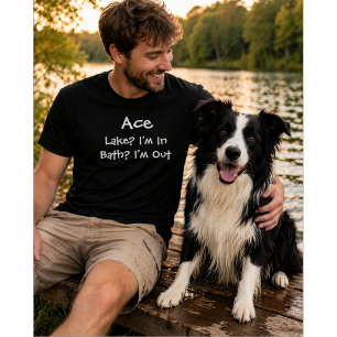 Benutzerdefinierter Hunde-Liebhaber See im Badea T-Shirt