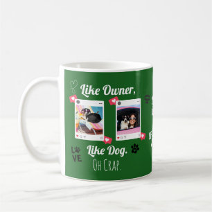 Benutzerdefinierter Hundeliebhaber-Becher   Person Kaffeetasse