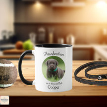 Benutzerdefinierter Hundetasse mit Bild