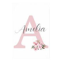 Benutzerdefinierter Initialname Druck Personalized