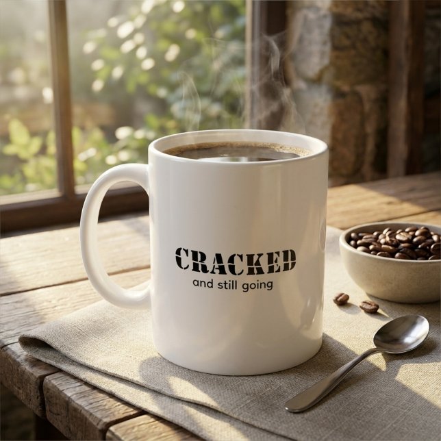 Benutzerdefinierter Inspirierender Gebrochener Tex Kaffeetasse (Von Creator hochgeladen)