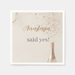 Benutzerdefinierter Junggesellinnenabschied-Napkin Serviette