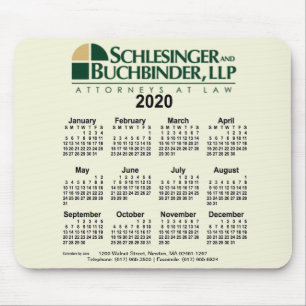 Benutzerdefinierter Kalender 2020 von Janz Mouse P Mousepad