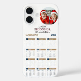 Benutzerdefinierter Kalender 2025 iPhone 16 Hülle