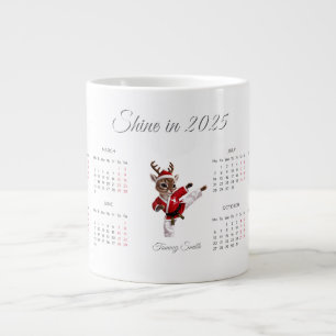 Benutzerdefinierter Kalender 2025 Jumbo-Tasse