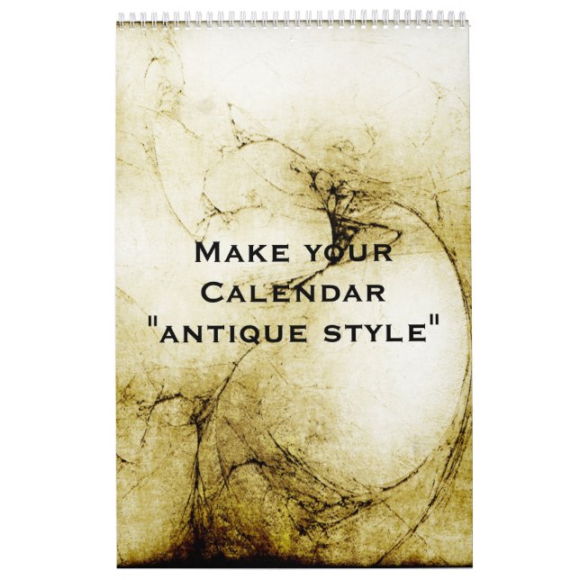 Benutzerdefinierter Kalender "ANTIQUE STIL" + Ihre (Titelbild)