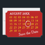 Benutzerdefinierter Kalender   Foto, Backgr, Text Save The Date<br><div class="desc">Einfach Kalenderideen von EDDA Froehlich | Save the Date! Sie können ganz einfach auf Ihre Veranstaltung zugeschnitten werden, indem Sie Ihre eigenen Termine, Hintergründe und Texte hinzufügen. Sie können das Jahr, den Monat und den Tag für Ihre Veranstaltung ändern. | Für weitere Ideen, Designs und Produkte können Sie mich kontaktieren:...</div>