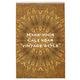 Benutzerdefinierter Kalender "VINTAGE STYLE" + Ihr