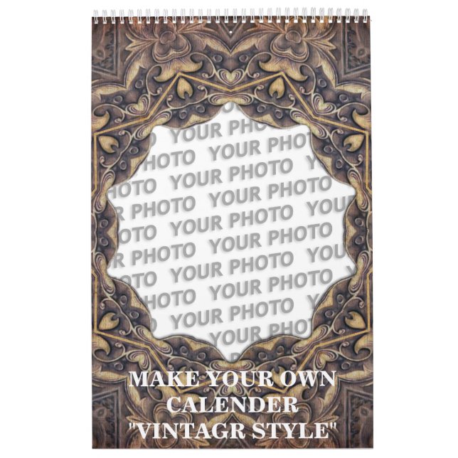 Benutzerdefinierter Kalender "VINTAGER STIL" + Ihr (Titelbild)