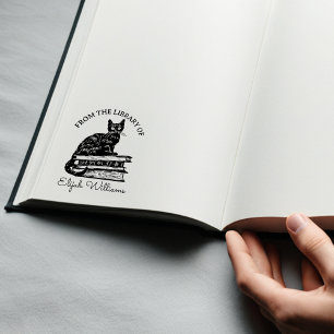 Benutzerdefinierter Kalligrafienname, Bibliotheksk Gummistempel