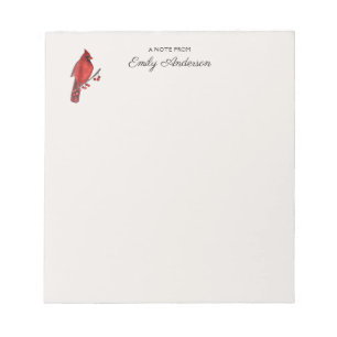 Benutzerdefinierter Kardinal Notizblock