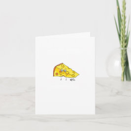 Benutzerdefinierter Käse. Gereift. Grußkarte mit K Dankeskarte