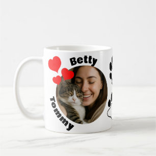 Benutzerdefinierter Katzenliebhaber-Becher mit 2 F Kaffeetasse