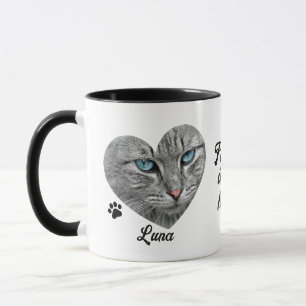 Benutzerdefinierter Katzenliebhaber-Gedenk-Fotomug Tasse