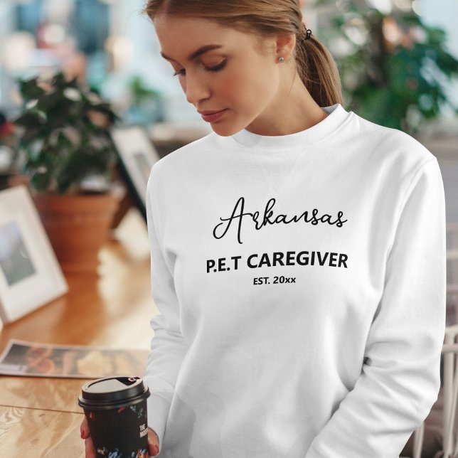 Benutzerdefinierter Katzenliebhaber Skript Name St Sweatshirt (Von Creator hochgeladen)