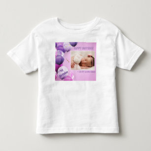 Benutzerdefinierter Kinder-Feinstrick-Jersey-Text Kleinkind T-shirt