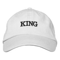 Benutzerdefinierter King-Text oder -Name oder Wort