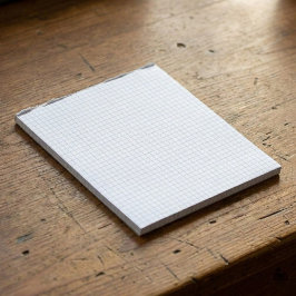 Benutzerdefinierter kleiner Graphikpapier-Notizblo Notizblock