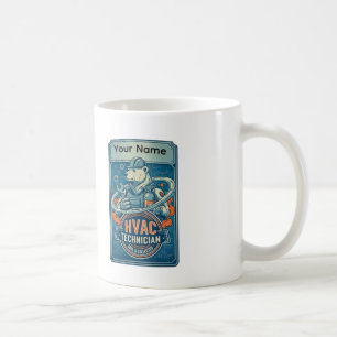Benutzerdefinierter Klimaanlagen-Techniker Cool Po Kaffeetasse